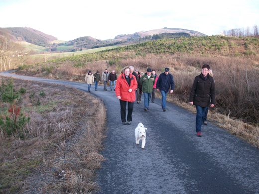 Jahresabschlußwanderung am 28.12.2011 mit Ziel Stockum