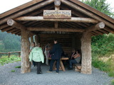 Rast in der Ossenstein Hütte