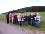 Auf der Reibekuchenkuchenwanderung am 13.10.11