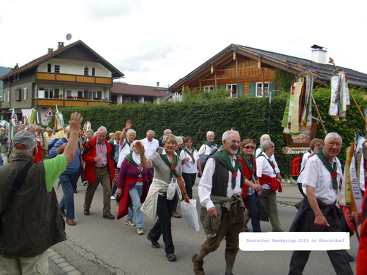 Dt. Wandertag `13 - wir waren dabei (Foto: G. Schramm)