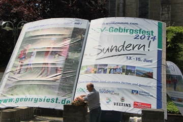 Viel Los auf dem 67. Gebirgsfest in Sundern