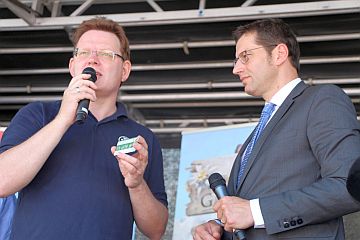 Übergabe Mitgliedsausweis