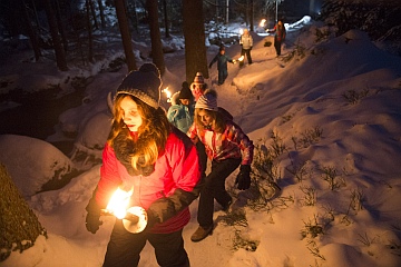 Winternwandern im Fichtelgebirge - (Foto: A. Hub, DWV)
