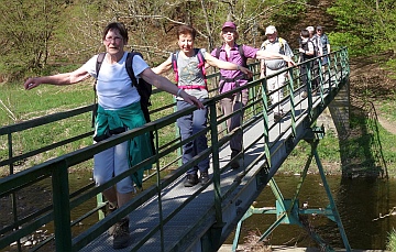 Wandern macht gute Laune (Foto: K. Credo, SGV)