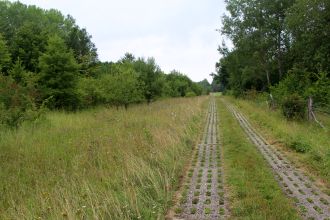 Auf dem Kolonnenweg