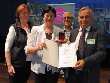 DWT`21: Carl-Carstens-Medaille für Christine Lieberknecht