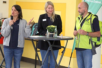 Talk mit Isabell Heimann, Henrike Pirillo und Christian Schmidt