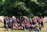 Gruppenbild Zeltlager Nuttlar 2022