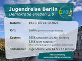 Informationen Jugendreise Berlin