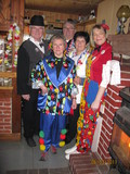 2011_Das Hüttenteam  beim Karneval an der Hütte