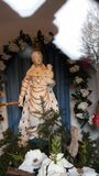 18.12.2021 Schöne Madonna in einer Kleinen Kapelle an Pilgerweg 