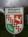 05.02.2022 eine altes, ursprüngliche s Wappen einer Ortschaft
