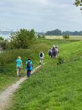 10.08.24 Mit Karl-Heinz durch die Rheinauen  von Neuss-Rheinpark nach Uedesheim