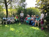 24.08.24 Fast die ganze Gruppe auf unserer Wanderung von Haßlinghausen nach Gevelsberg