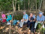 24.08.24 Pause auf unserer Wanderung von Haßlinghausen nach Gevelsberg