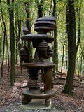 23.10.24 Im Skulpturenpark Waldfrieden von Tony Cragg