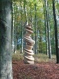 23.10.24 Im Skulpturenpark Waldfrieden von Tony Cragg