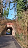17.01.26 Unten durch, durch den Panorama-Radweg Balkantrasse