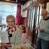 12.03.26 Ehrung für Sigrids 10-jährige Mitgliedschaft