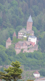 Bild 07 Blick auf Schloss Zwingenberg im Neckartal
