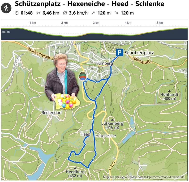 22.04.2025: Oster-Wanderung ums Heed