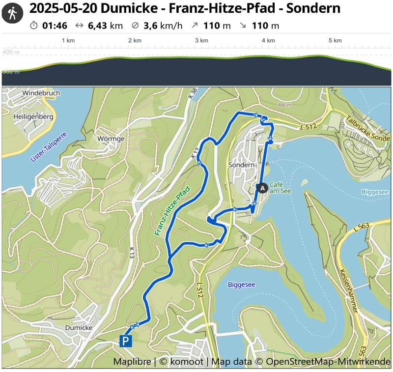 20.05.2025: Heute geht der SGV Meinerzhagen über den Franz-Hitze-Pfad nach Sondern.