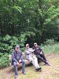 27.05.2025 Herrentrio auf dem Weg zurück nach Rönsahl
