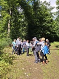29.07.2025 Kurze Pause auf dem Weg zum Grillplatz