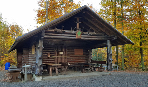 Die Krähenbrinke-Hütte der SGV-Abteilung Langscheid (Foto: Helmutheinz Welke)